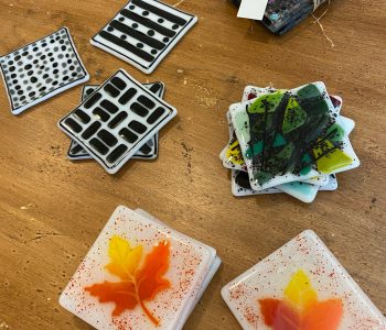 Fused Glass Coasters
